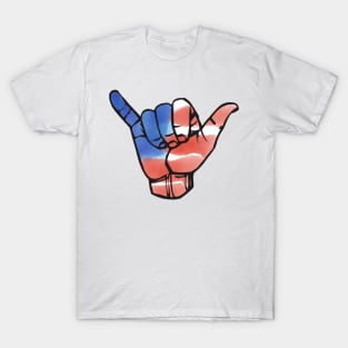 American Tie Dye Shaka T-Shirt